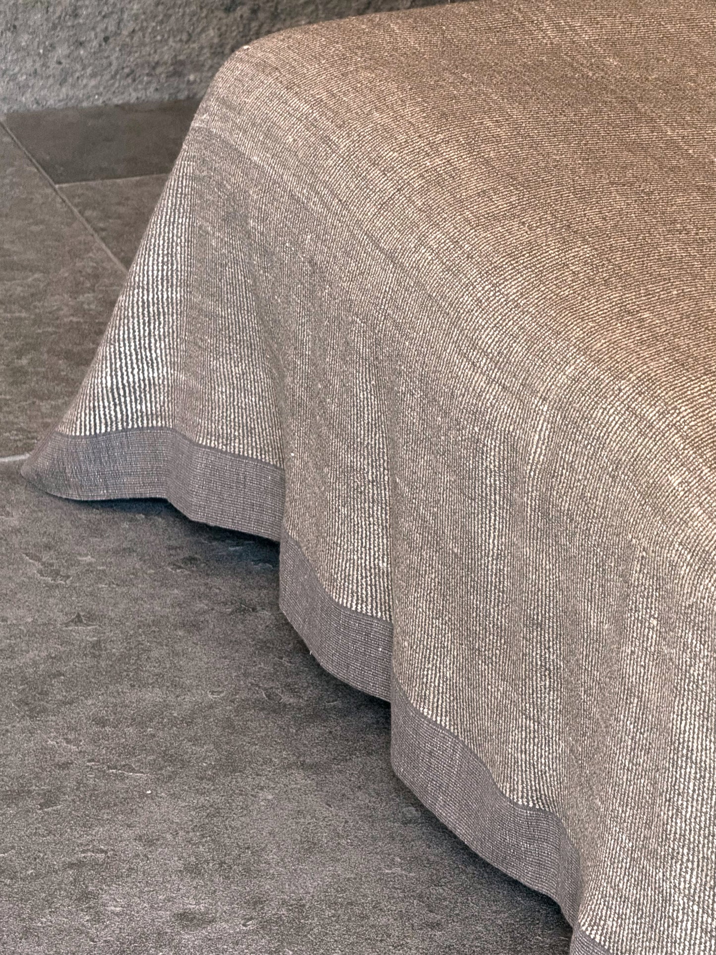 Bed cover | King size | Une, Grey & Beige (Copy)