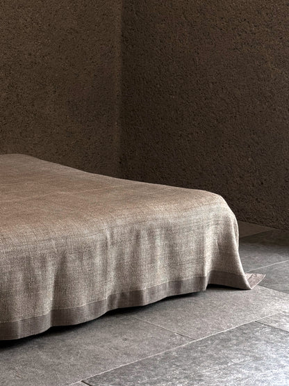Bed cover | King size | Une, Grey & Beige (Copy)