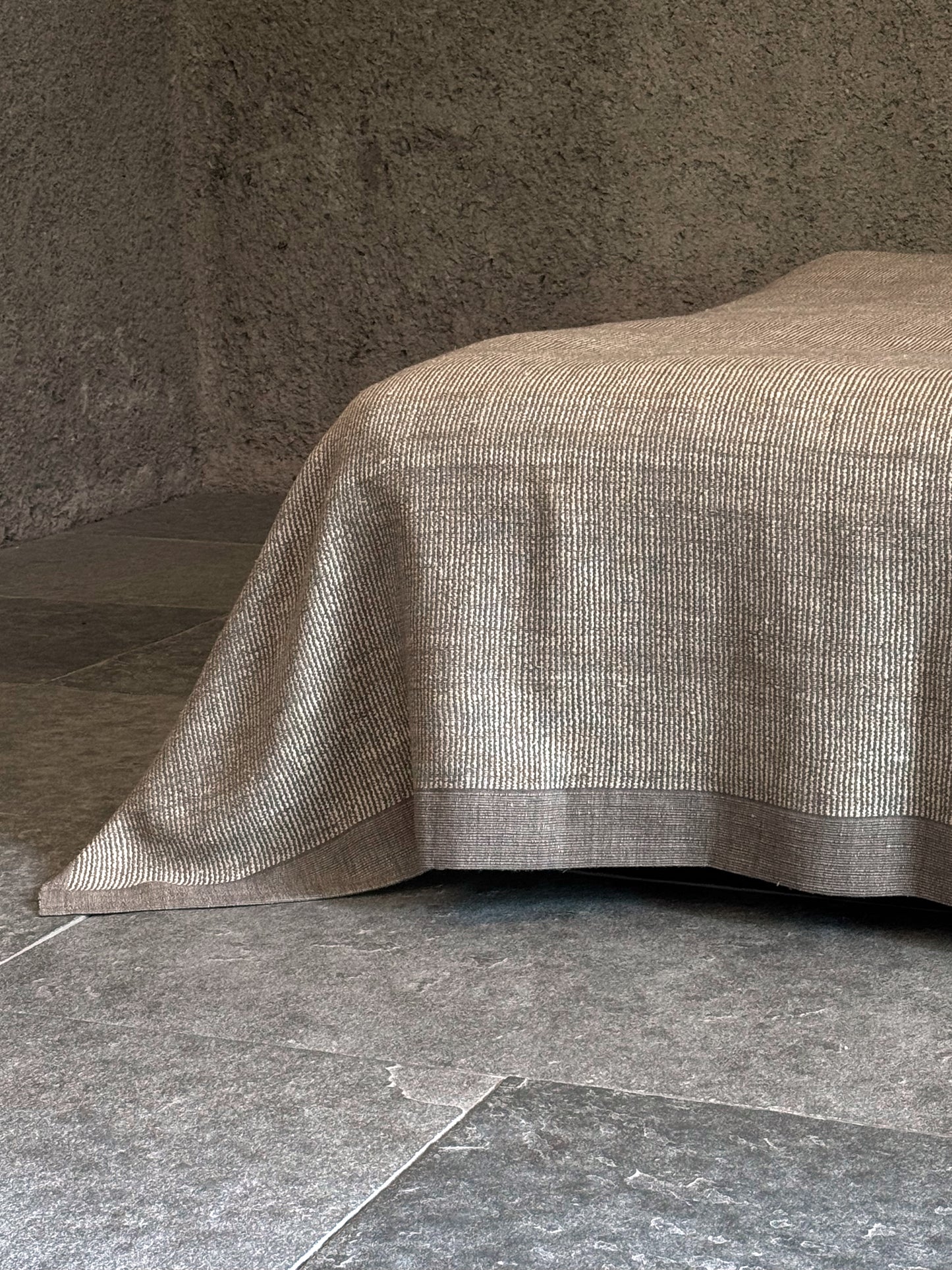 Bed cover | King size | Une, Grey & Beige (Copy)